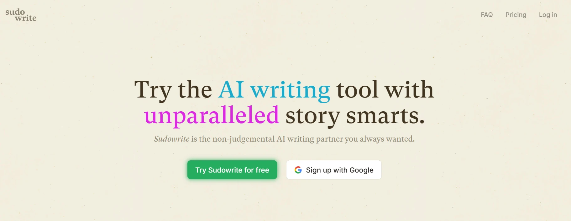 sudo write