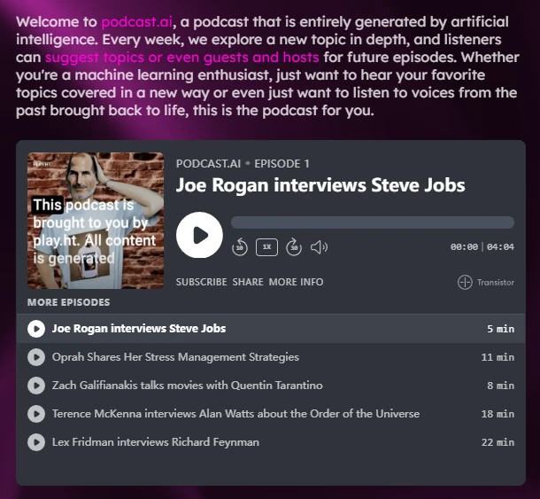 Podcast.ai