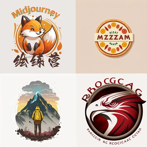 Midjourney绘制专属LOGO！