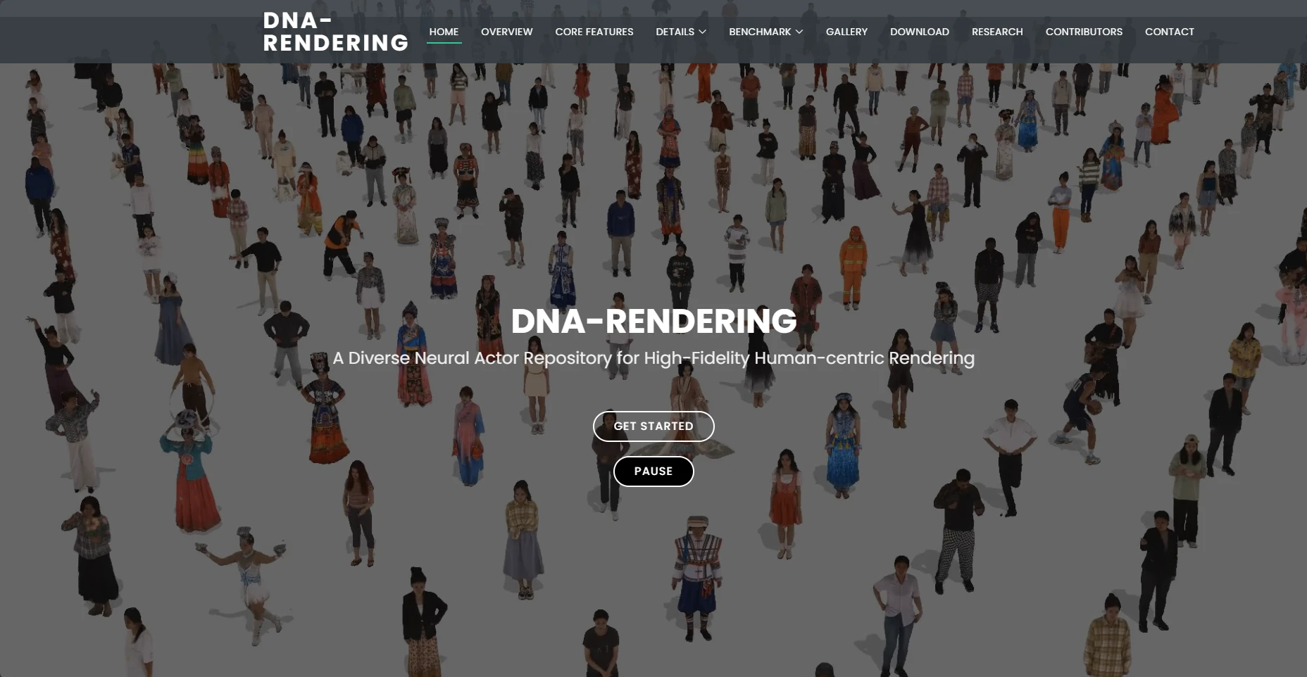 DNA-RENDERING数字人库