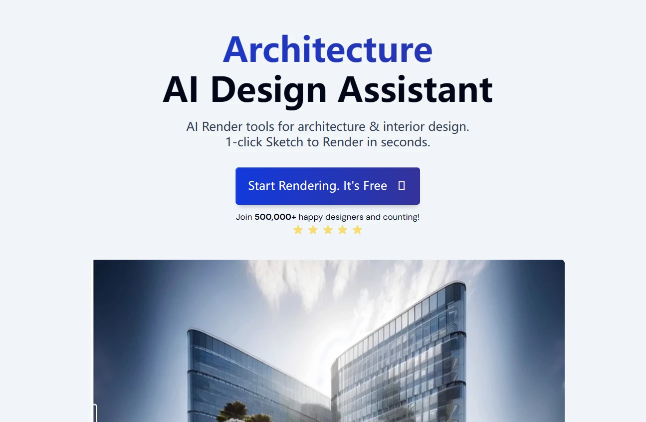 Architecture AI Render(mnml.ai)