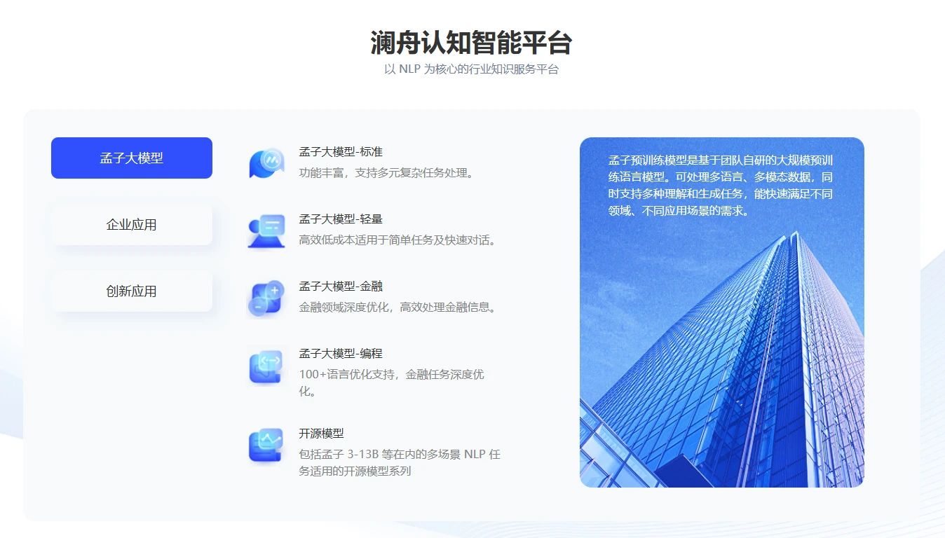 孟子大模型