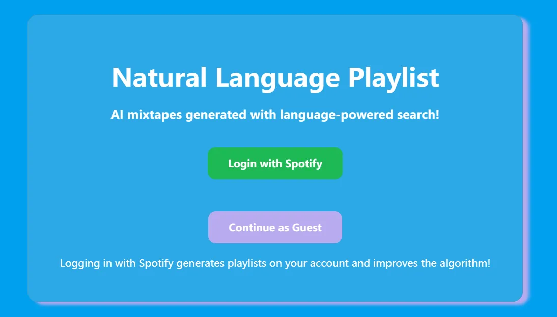 Natural Language Playlist-cover