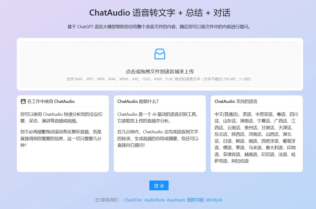 ChatAudio-cover