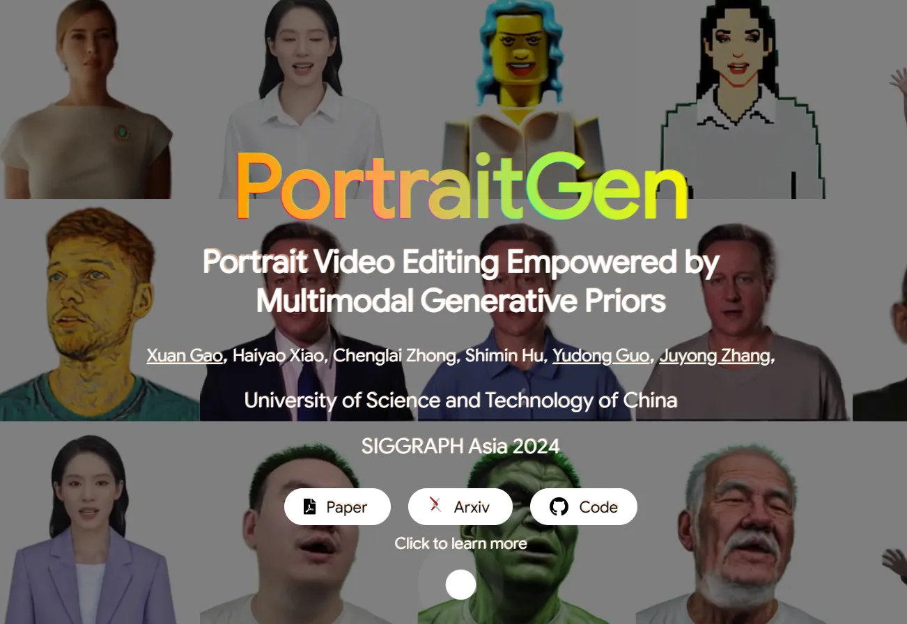 PortraitGen-cover